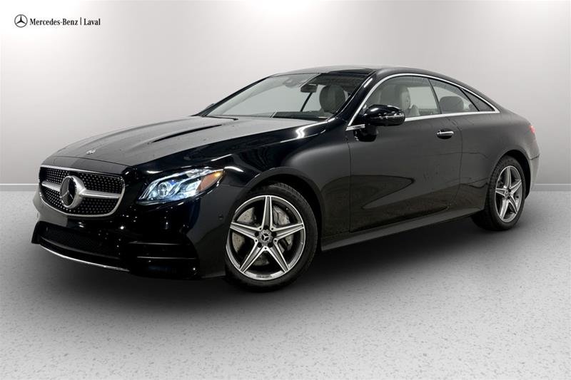Black (Noir andésite mét) 2018 Mercedes-Benz E-Class Coupe All-Wheel Drive Automatic