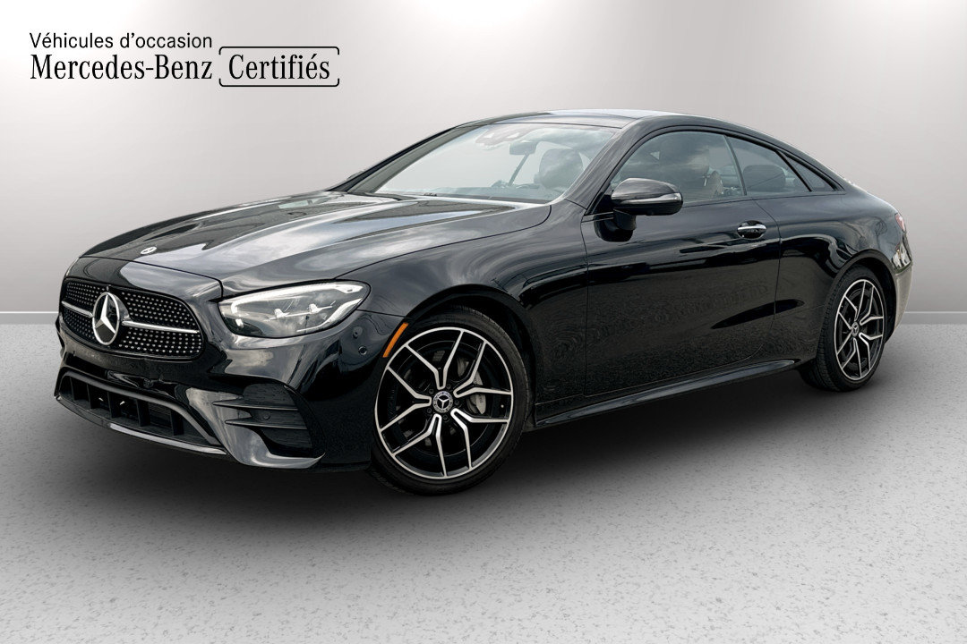 Obsidian Black Metallic 2023 Mercedes-Benz E-Class Sedan All-Wheel Drive Automatic
