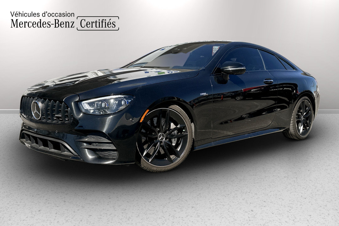Obsidian Black Metallic 2023 Mercedes-Benz E-Class Convertible All-Wheel Drive Automatic