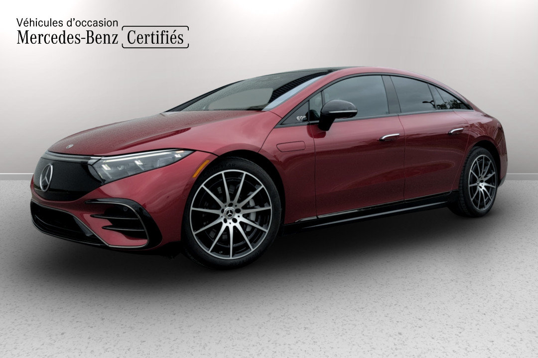 MANUFAKTUR Hyacinth Red Met 2022 Mercedes-Benz EQS Sedan All-Wheel Drive Automatic