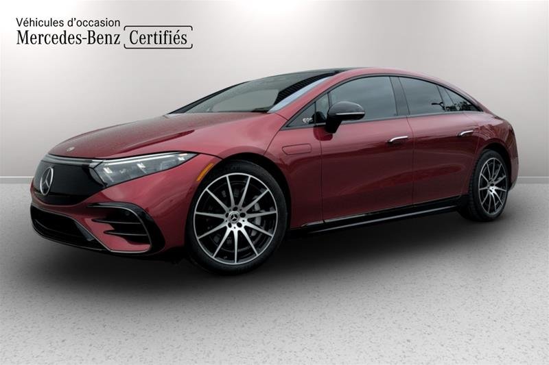 MANUFAKTUR Hyacinth Red Met 2022 Mercedes-Benz EQS Sedan All-Wheel Drive Automatic