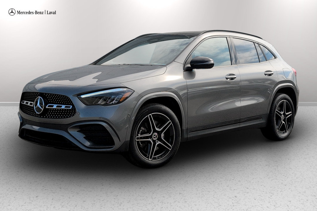 Gray (Mountain Grey Metallic) 2026 Mercedes-Benz GLA SUV / Crossover All-Wheel Drive Automatic