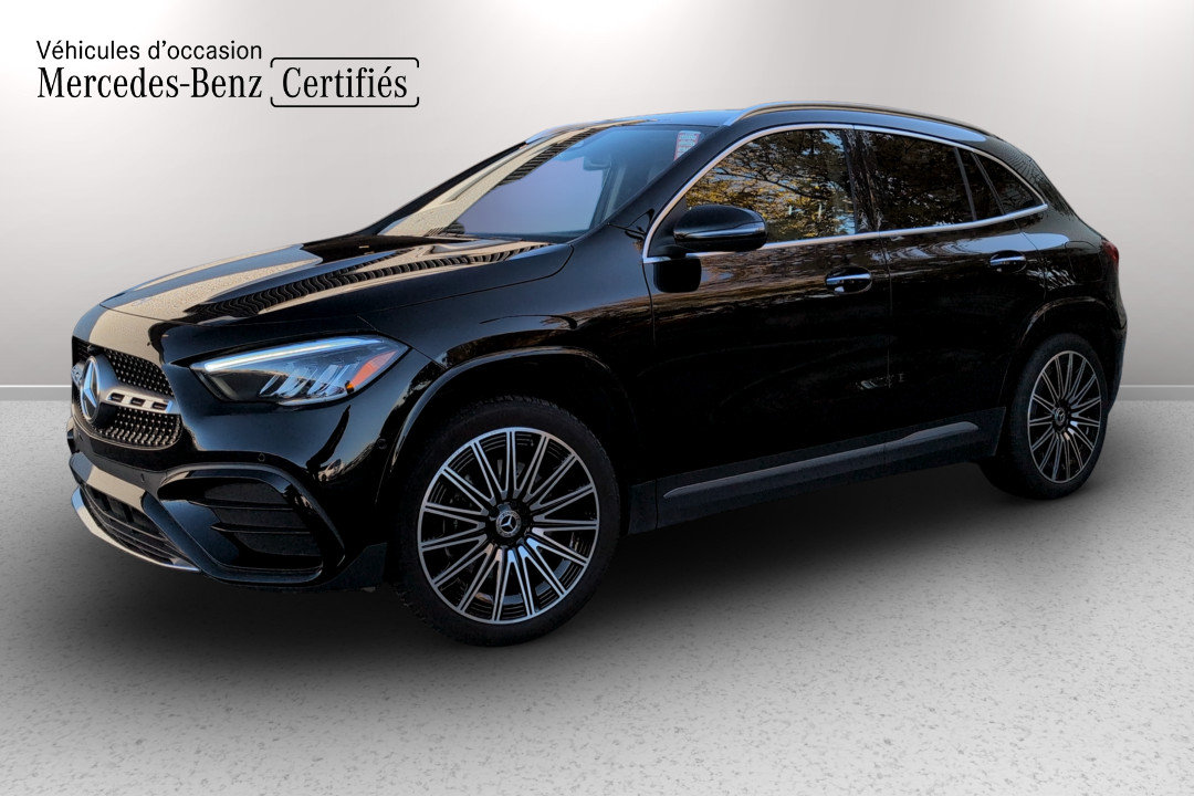 Night Black 2025 Mercedes-Benz GLA SUV / Crossover All-Wheel Drive Automatic