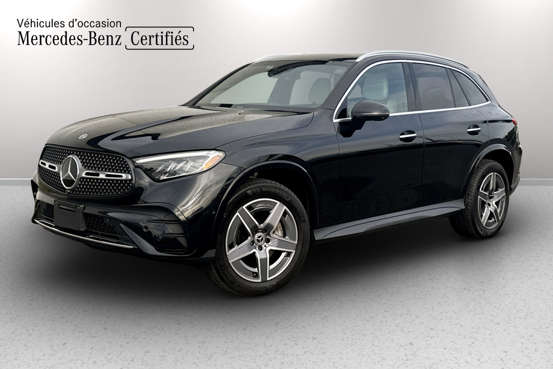 Black (Noir obsidienne métallisé) 2024 Mercedes-Benz GLC SUV / Crossover All-Wheel Drive Automatic