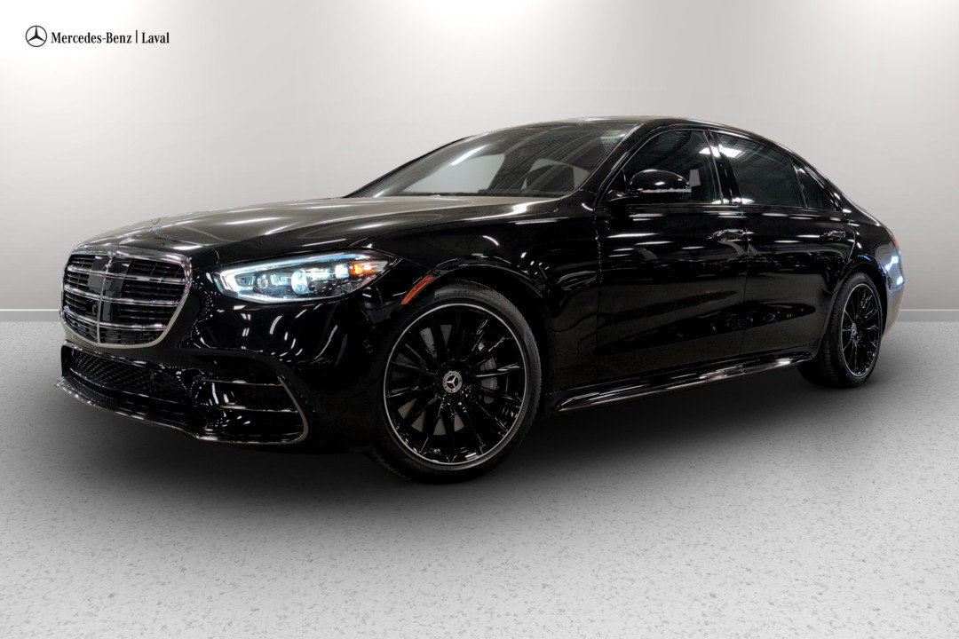 Obsidian Black Metallic 2026 Mercedes-Benz S-Class Sedan All-Wheel Drive Automatic