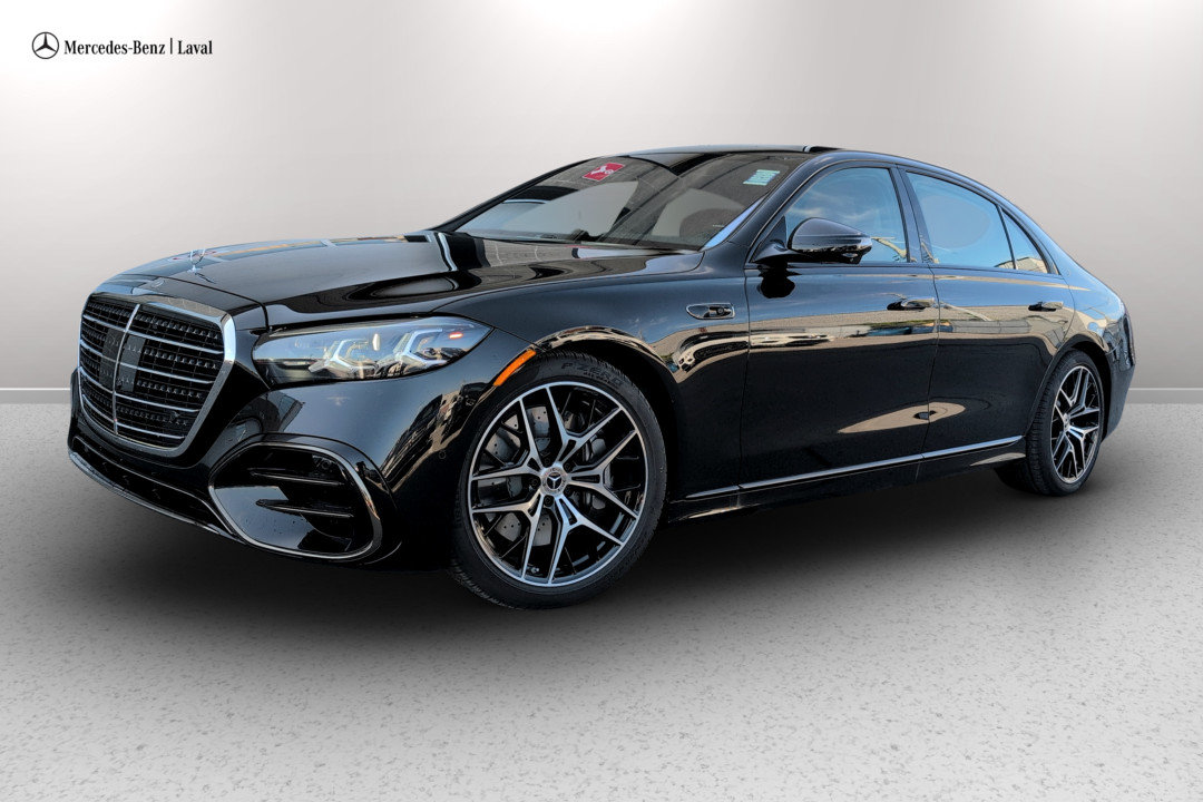 Obsidian Black Metallic 2027 Mercedes-Benz S-Class Sedan All-Wheel Drive Automatic