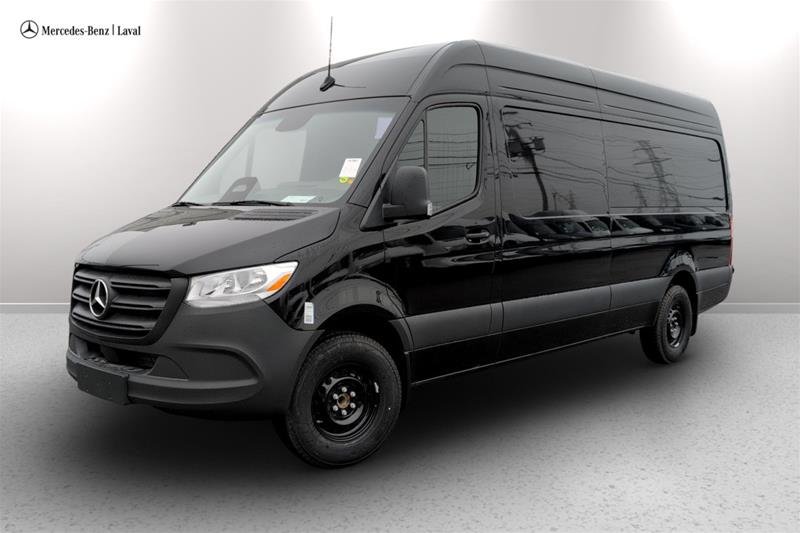Obsidian black metallic 2026 Mercedes-Benz Sprinter Cargo Van Rear-Wheel Drive Automatic
