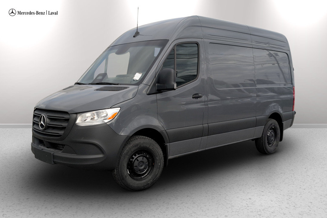 Gray (Graphite grey) 2026 Mercedes-Benz Sprinter Cargo Van Rear-Wheel Drive Automatic