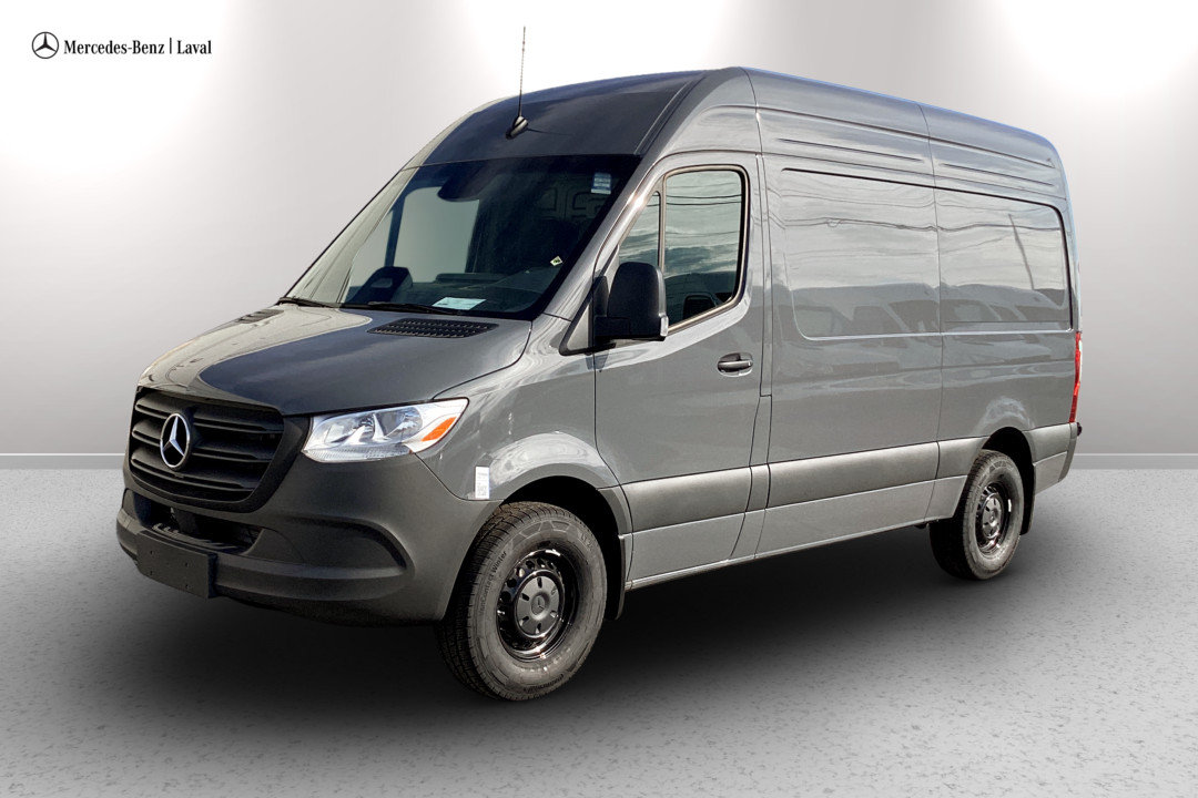 Gray (Graphite grey) 2026 Mercedes-Benz Sprinter Cargo Van Rear-Wheel Drive Automatic