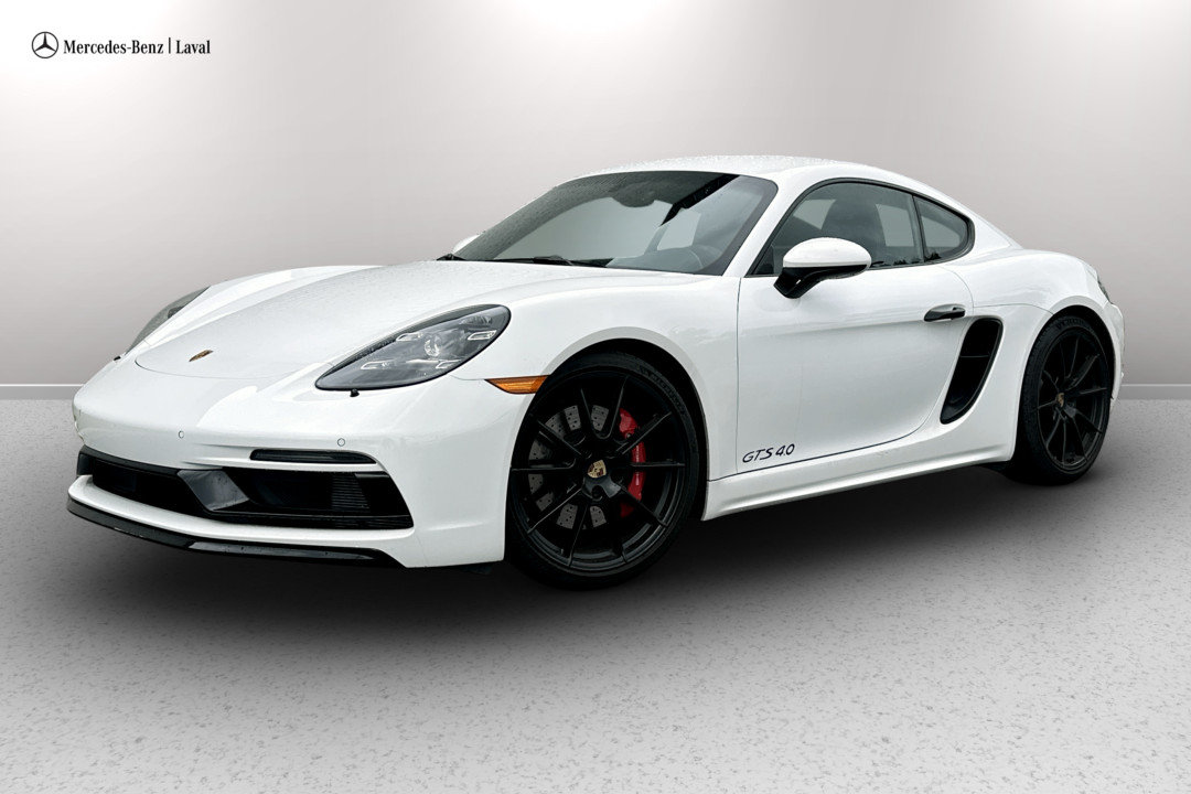 White 2025 Porsche 718 Cayman Coupe Rear-Wheel Drive Automatic