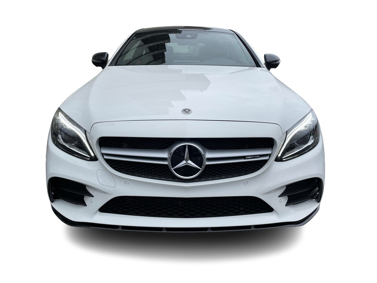 New 2022 Polar White Mercedes-Benz AMG C 43 4MATIC image 3