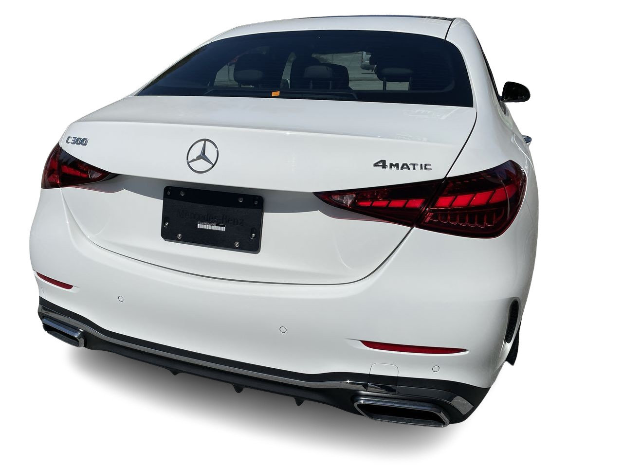New 2023 Polar White Mercedes-Benz C 300 4MATIC image 12