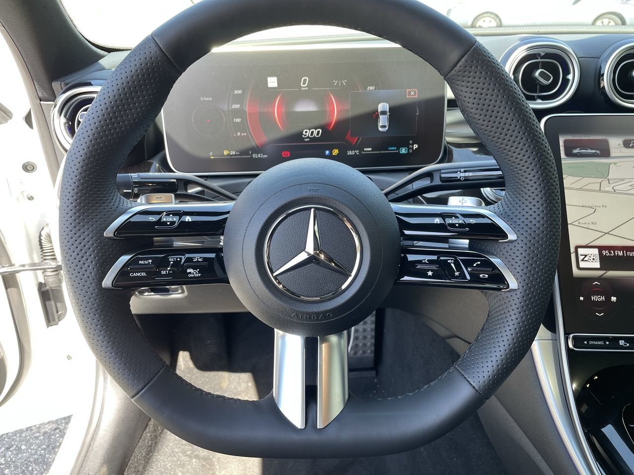New 2023 Polar White Mercedes-Benz C 300 4MATIC image 24