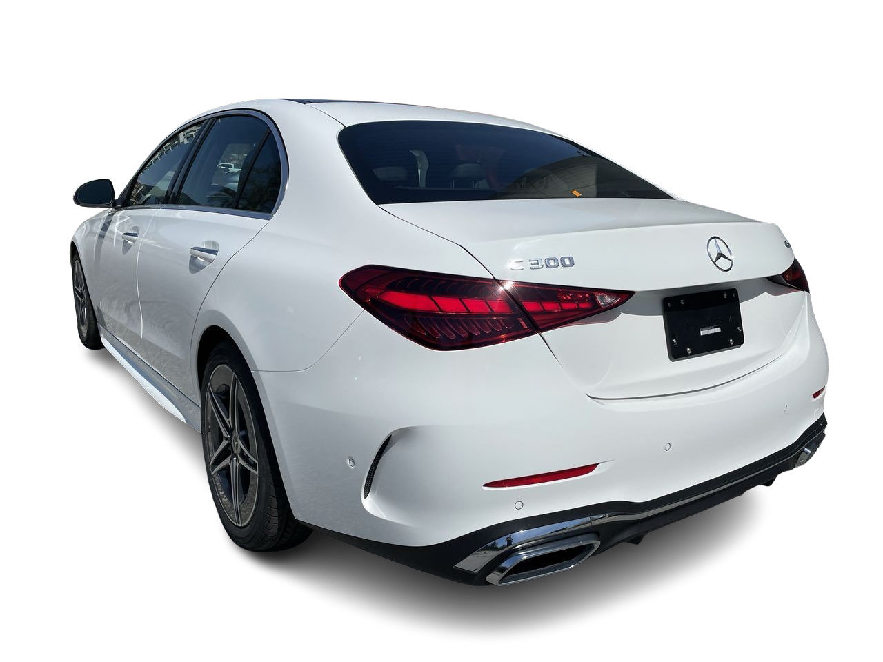 New 2023 Polar White Mercedes-Benz C 300 4MATIC image 9