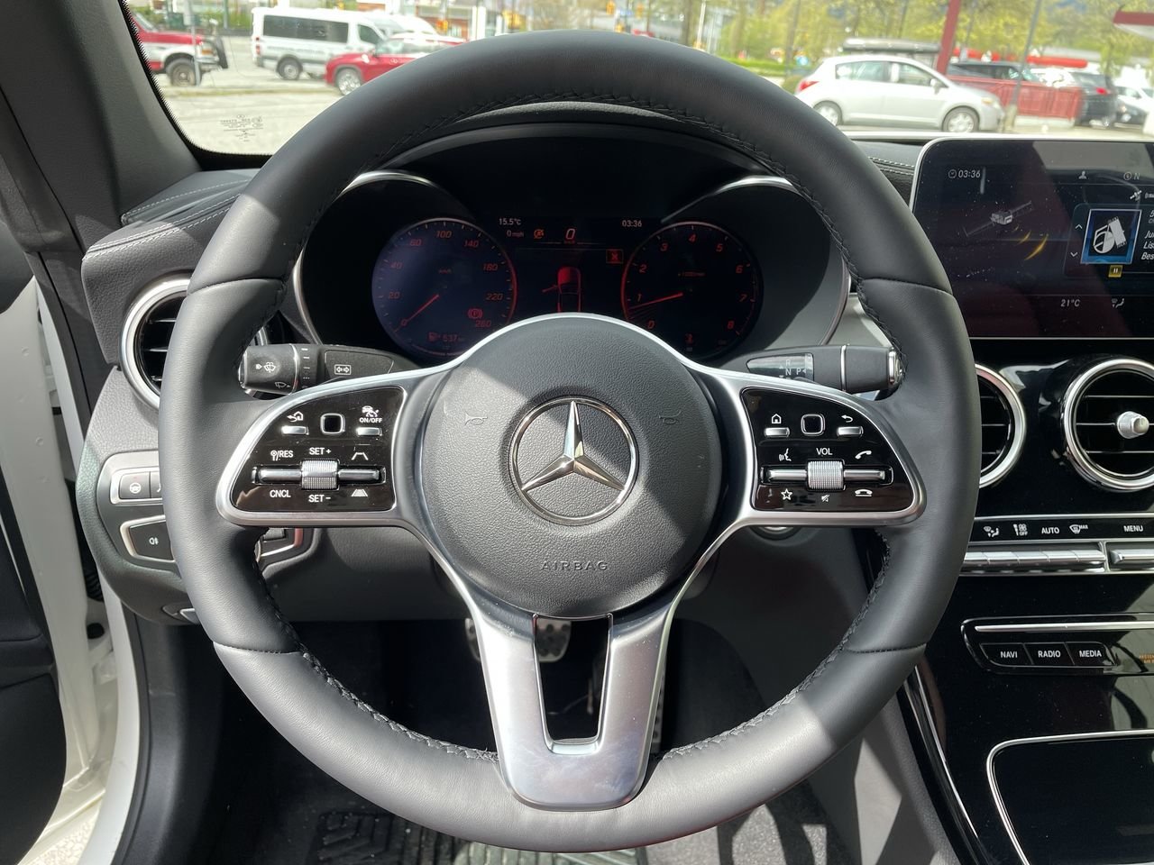 New 2023 Polar White Mercedes-Benz C 300 4MATIC image 24