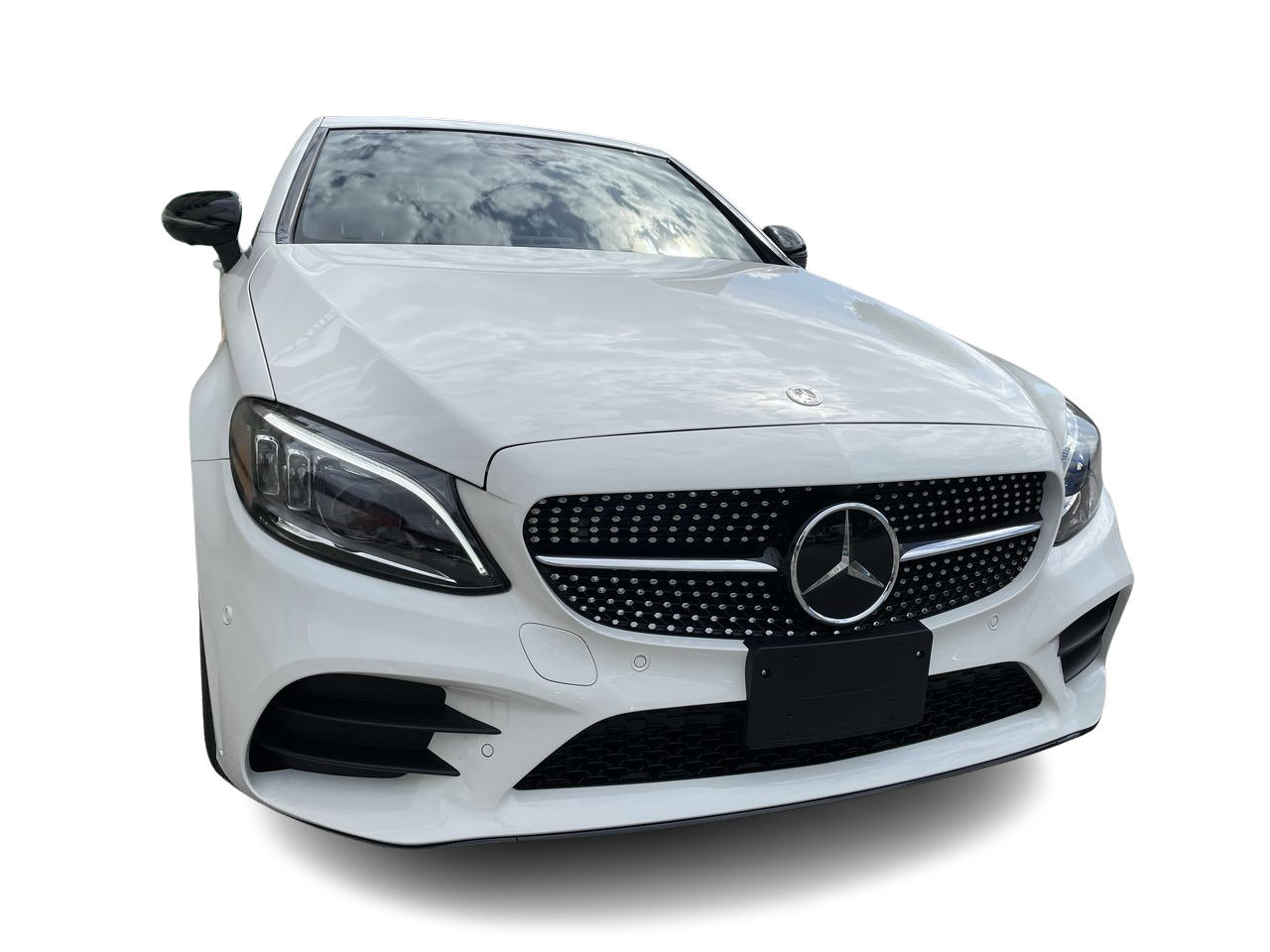New 2023 Polar White Mercedes-Benz C 300 4MATIC image 2