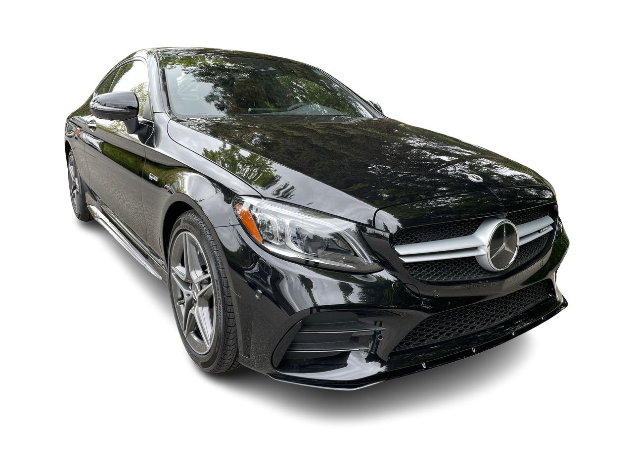 Used 2022 Obsidian Black Met Mercedes-Benz 4MATIC Coupe image 15