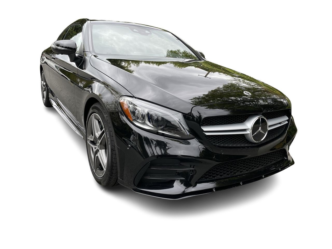 Used 2022 Obsidian Black Met Mercedes-Benz 4MATIC Coupe image 16