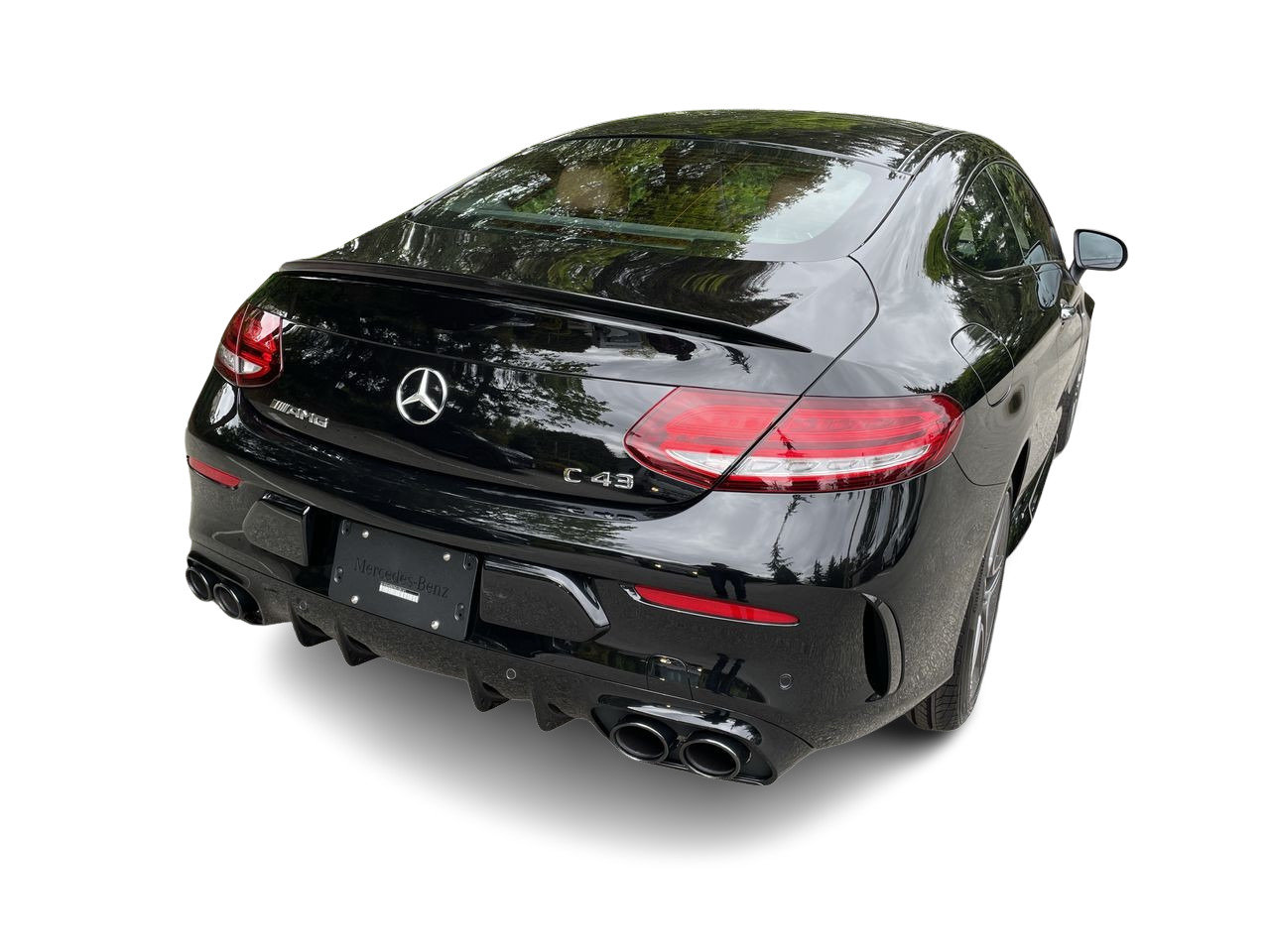 Used 2022 Obsidian Black Met Mercedes-Benz 4MATIC Coupe image 10