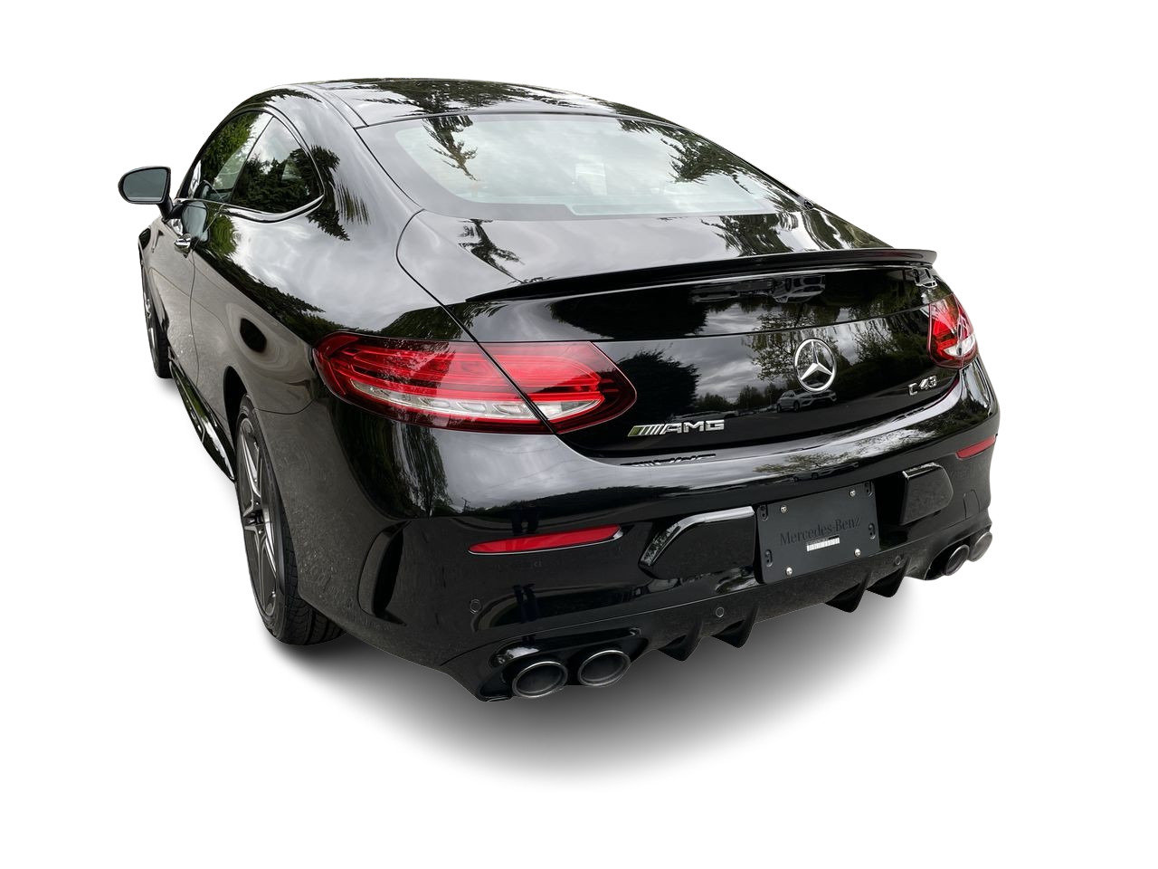 Used 2022 Obsidian Black Met Mercedes-Benz 4MATIC Coupe image 8