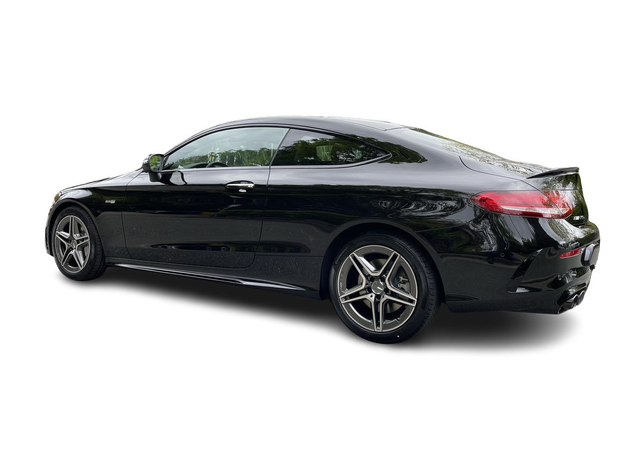 Used 2022 Obsidian Black Met Mercedes-Benz 4MATIC Coupe image 6