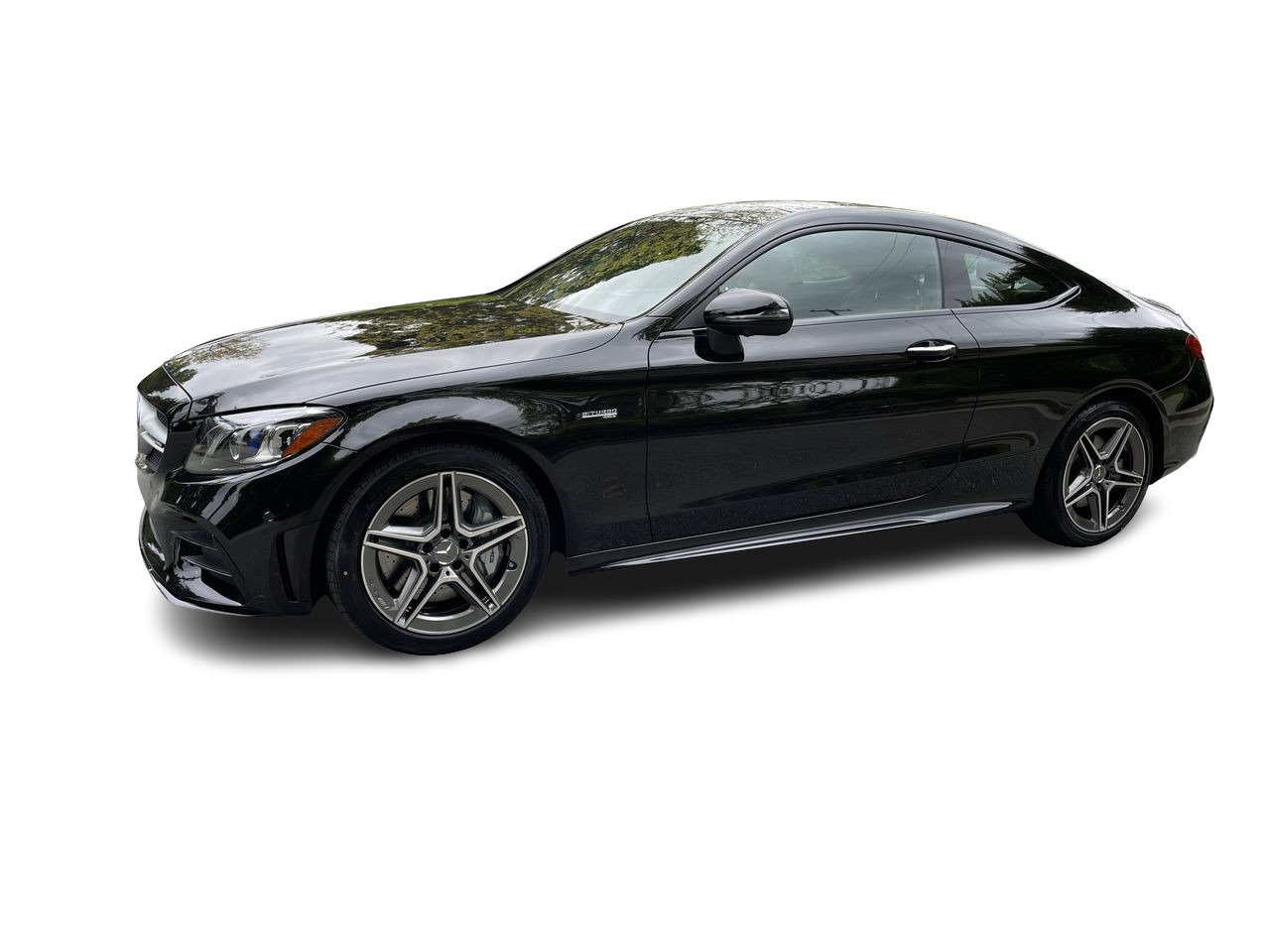 Used 2022 Obsidian Black Met Mercedes-Benz 4MATIC Coupe image 4