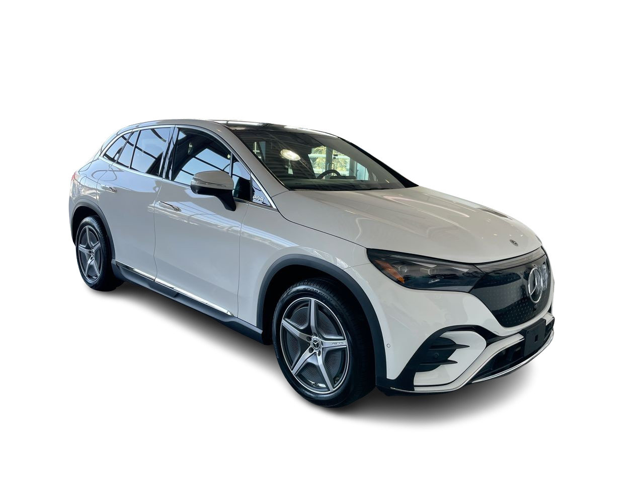Used 2023 Polar White Mercedes-Benz 350 4MATIC SUV (Pre-August Production) image 17