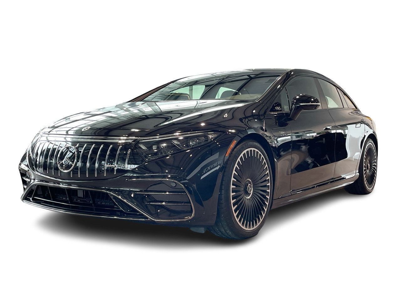 New 2023 Obsidian Black Metallic Mercedes-Benz AMG EQS image 2