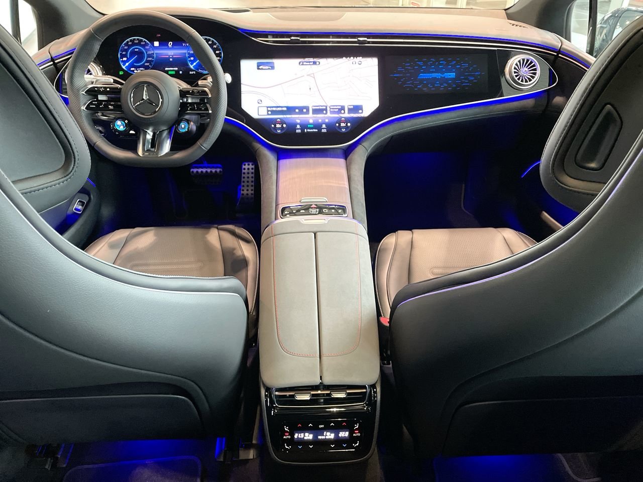 New 2023 Obsidian Black Metallic Mercedes-Benz AMG EQS image 30