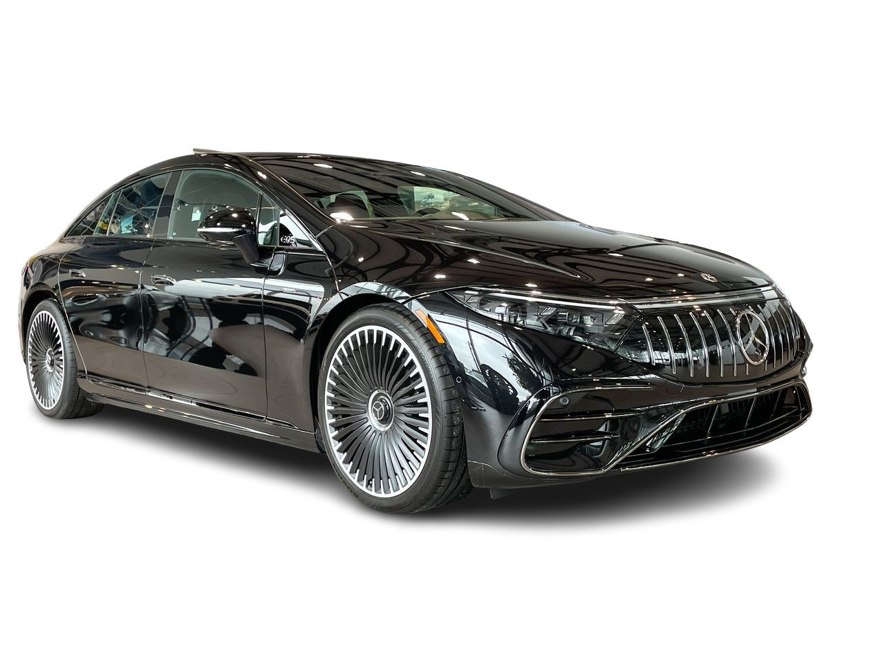 New 2023 Obsidian Black Metallic Mercedes-Benz AMG EQS image 16
