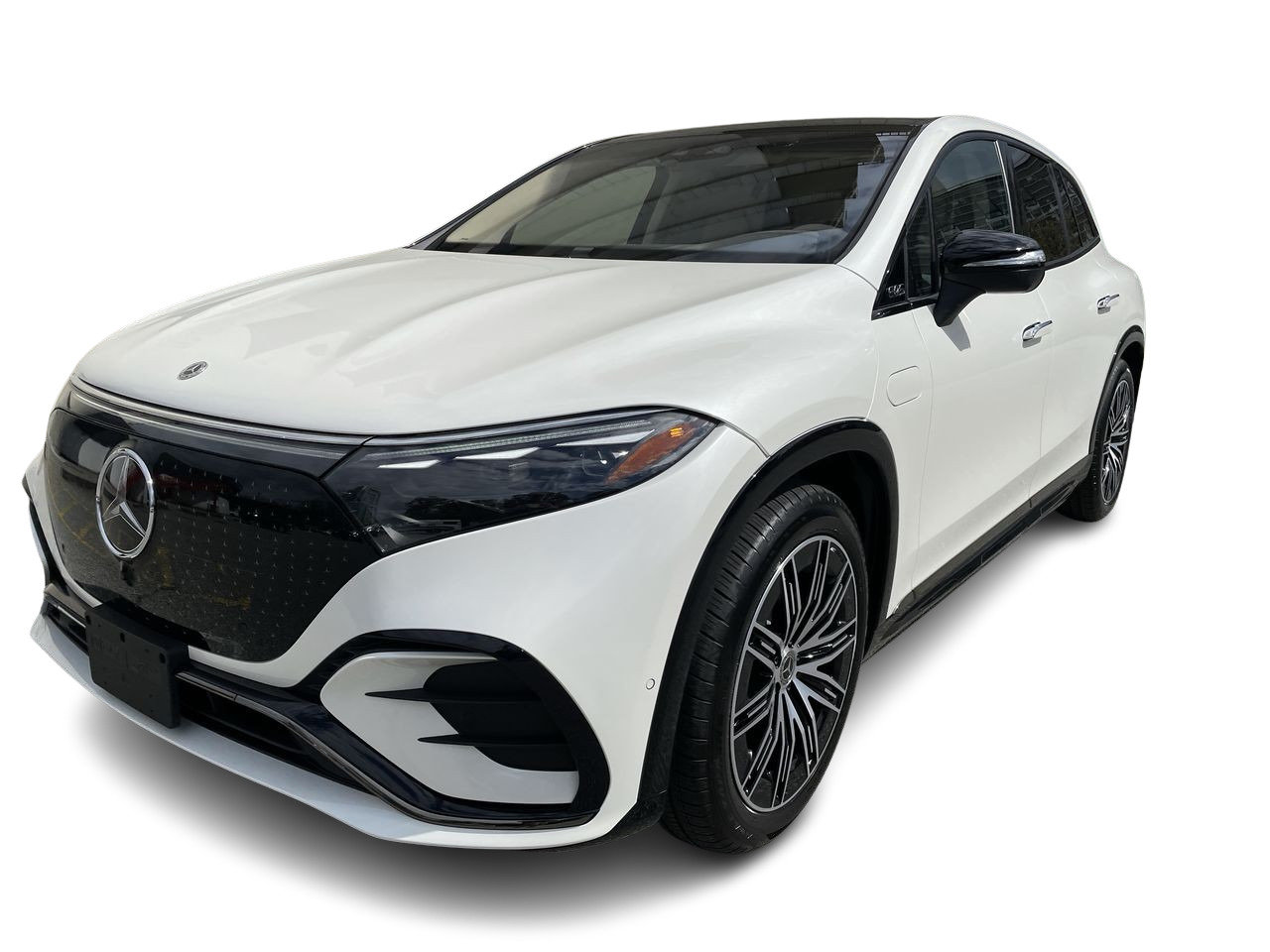 New 2023 MANUFAKTUR Diamond White Metallic Mercedes-Benz EQS 580 4MATIC image 5