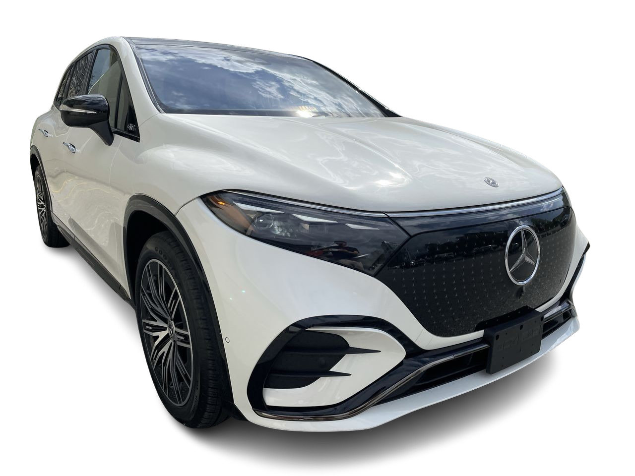 New 2023 MANUFAKTUR Diamond White Metallic Mercedes-Benz EQS 580 4MATIC image 17
