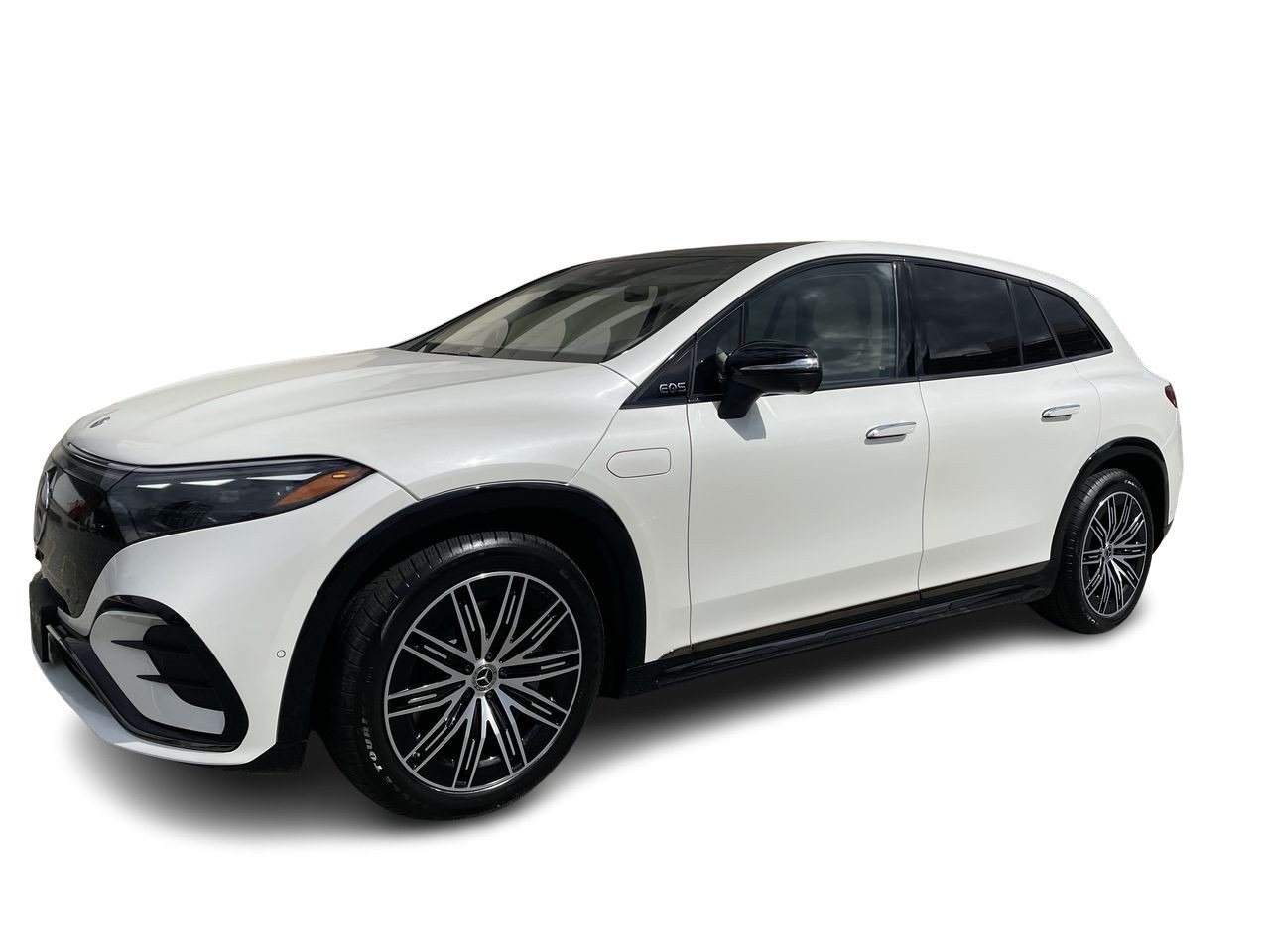 New 2023 MANUFAKTUR Diamond White Metallic Mercedes-Benz EQS 580 4MATIC image 6