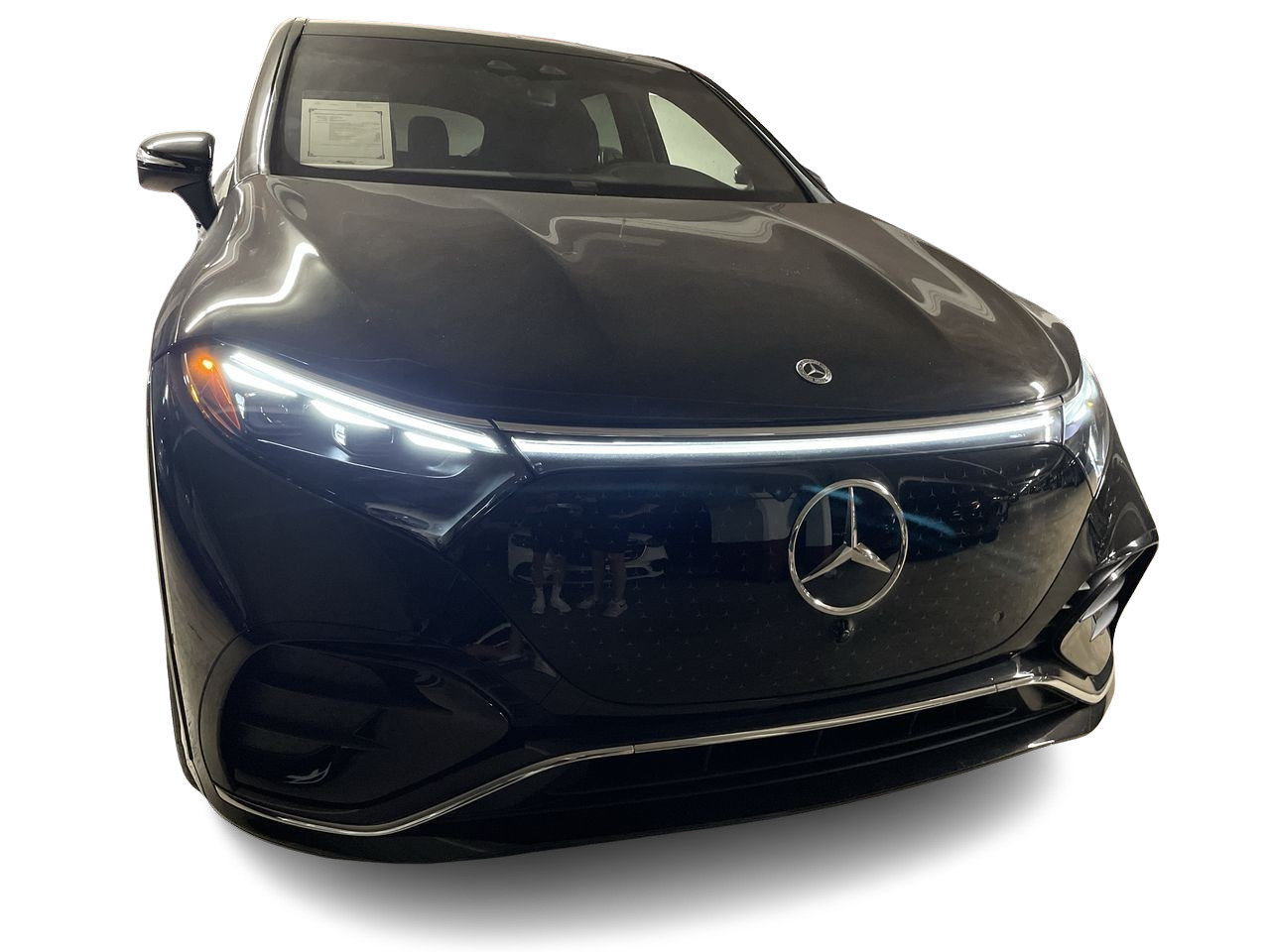 New 2023 Obsidian Black Metallic Mercedes-Benz EQS 580 4MATIC image 2