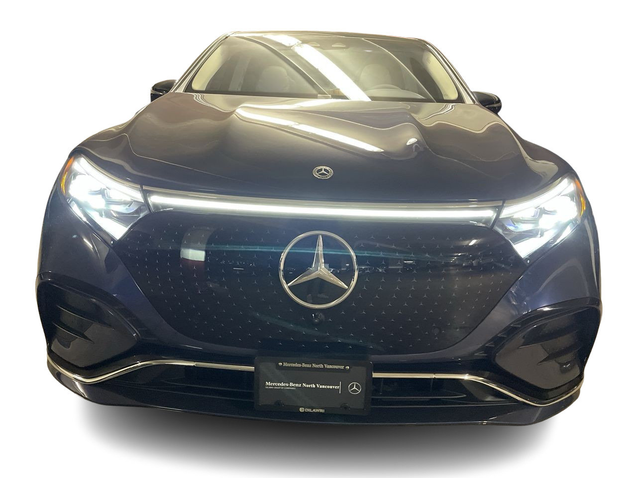 New 2023 Sodalite Blue Metallic Mercedes-Benz EQS 580 4MATIC image 3