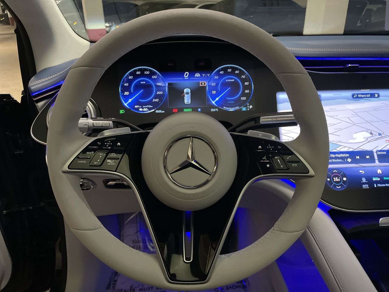 New 2023 Sodalite Blue Metallic Mercedes-Benz EQS 580 4MATIC image 22