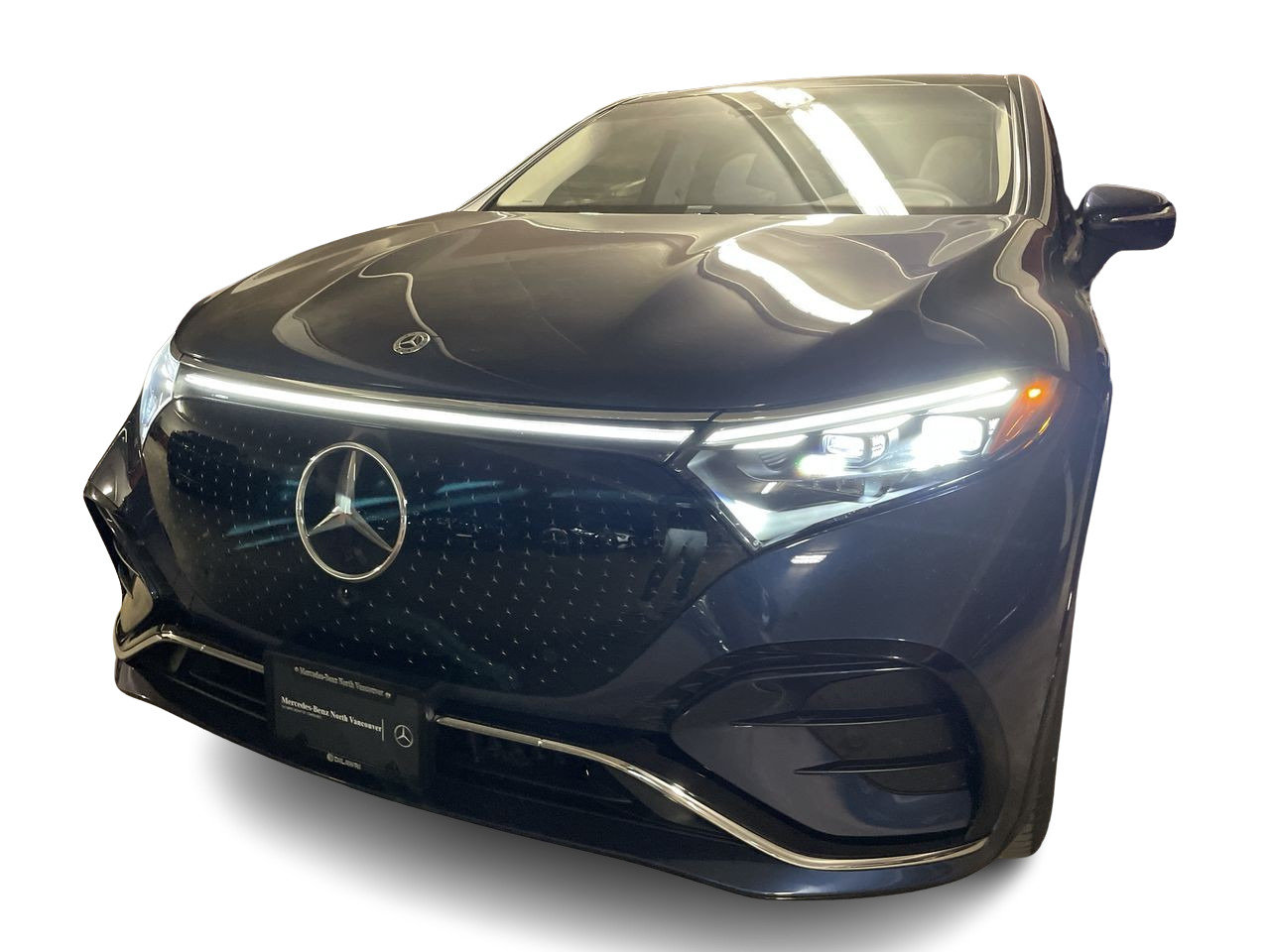 New 2023 Sodalite Blue Metallic Mercedes-Benz EQS 580 4MATIC image 4