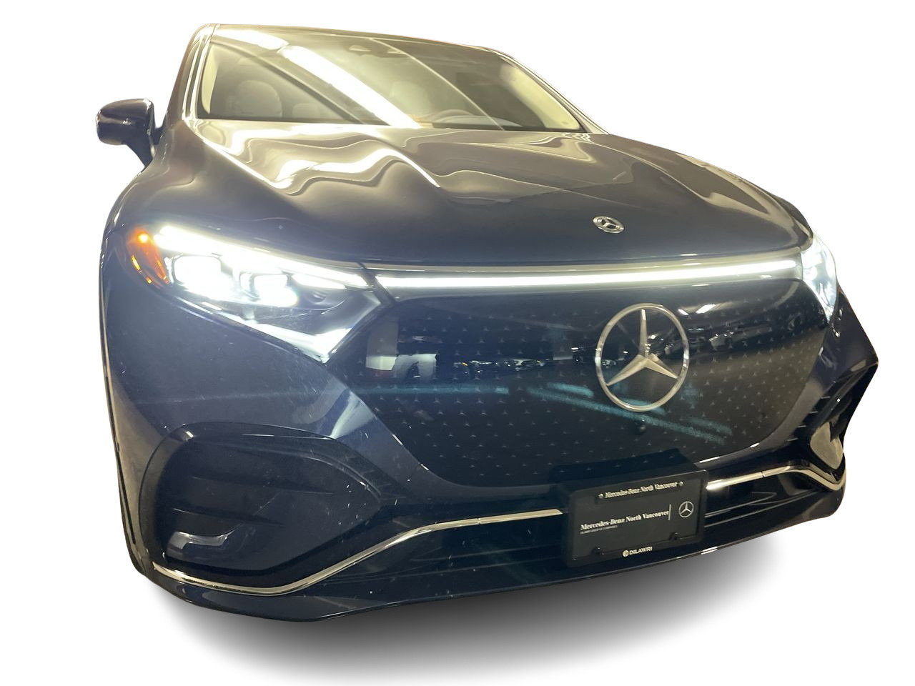 New 2023 Sodalite Blue Metallic Mercedes-Benz EQS 580 4MATIC image 2