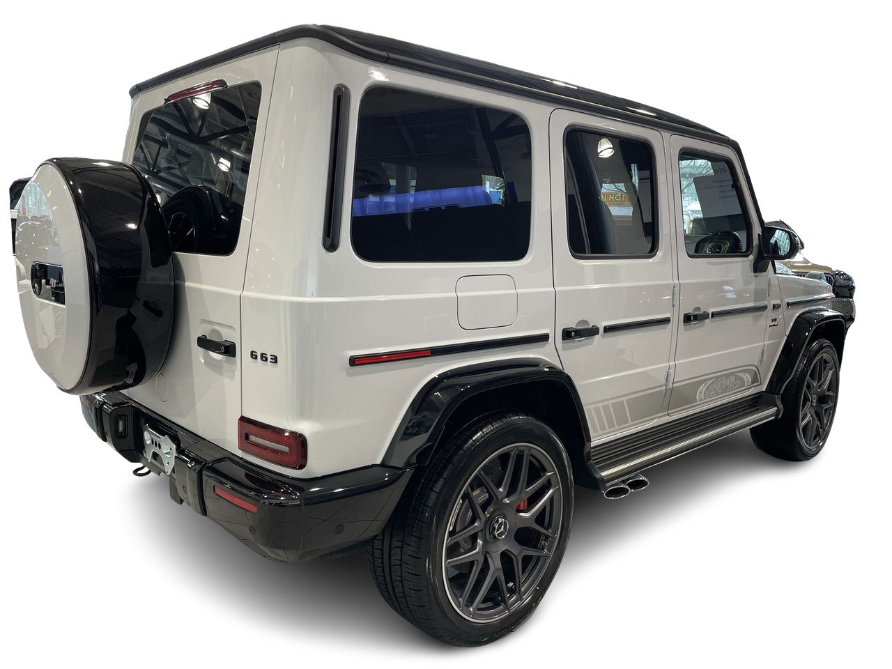 New 2022 G manufaktur Opalite White metallic Mercedes-Benz AMG G 63 image 13