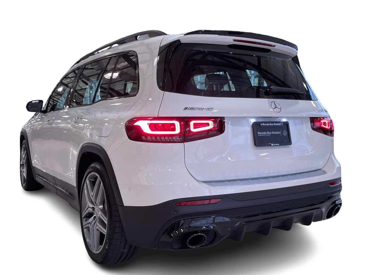 Used 2022 Polar White Mercedes-Benz 4MATIC SUV image 2