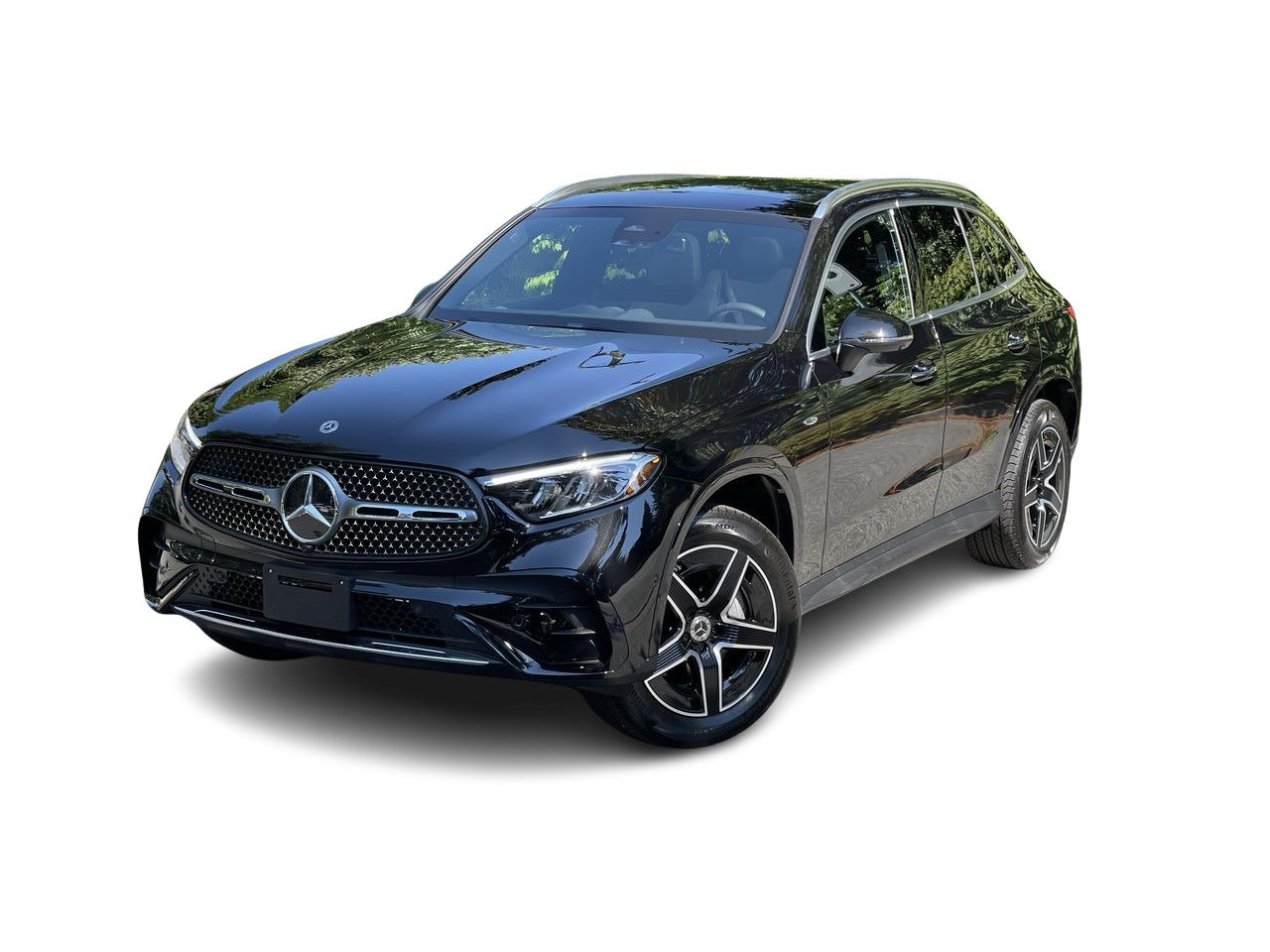 Obsidian Black Metallic 2025 Mercedes-Benz GLC SUV / Crossover All-Wheel Drive Automatic