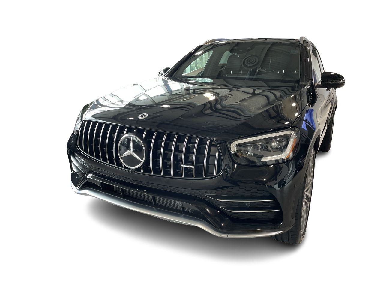Used 2022 Obsidian Black Met Mercedes-Benz 4MATIC SUV image 2
