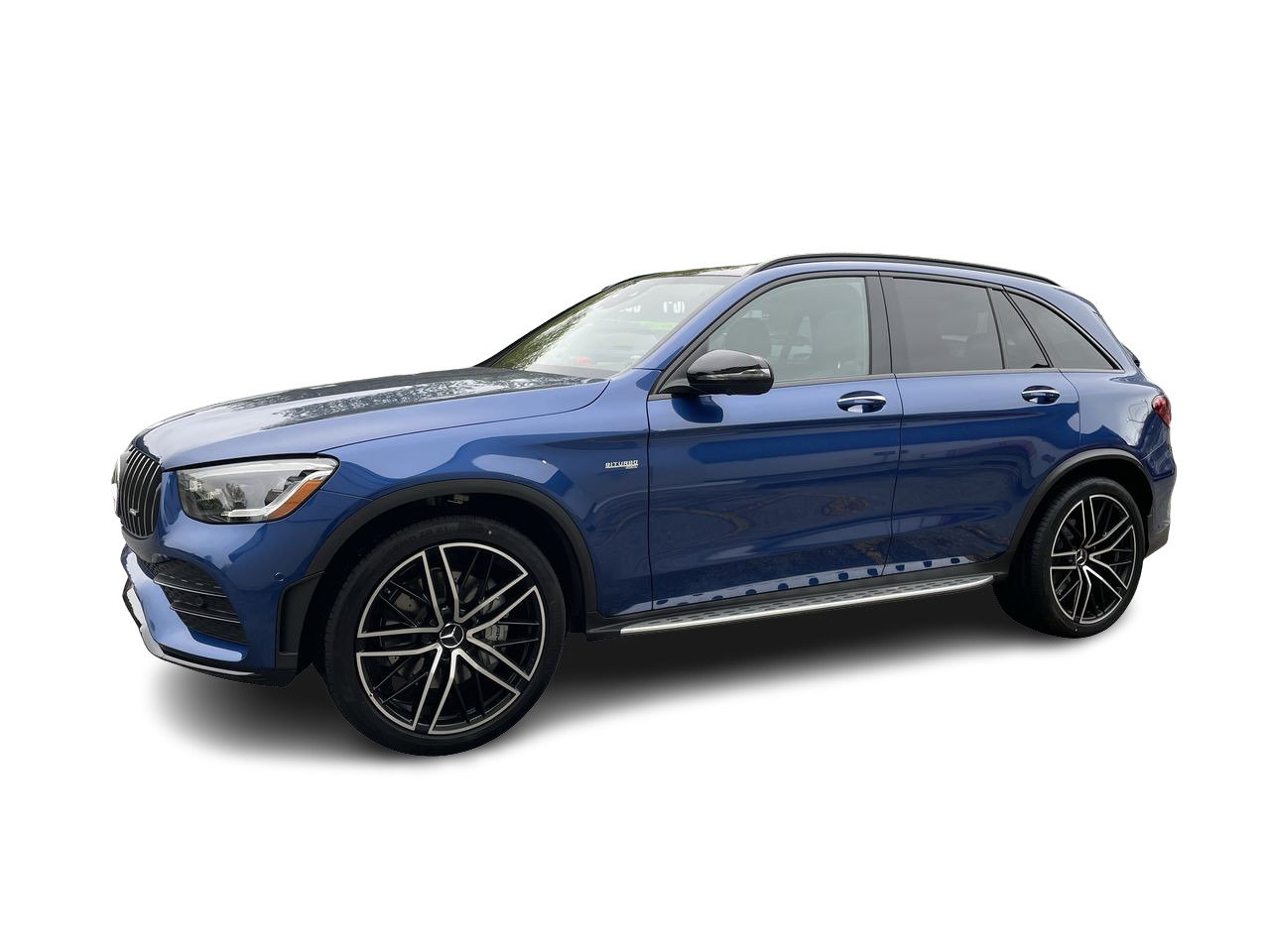 Used 2022 Spectral Blue Met Mercedes-Benz 4MATIC SUV image 4