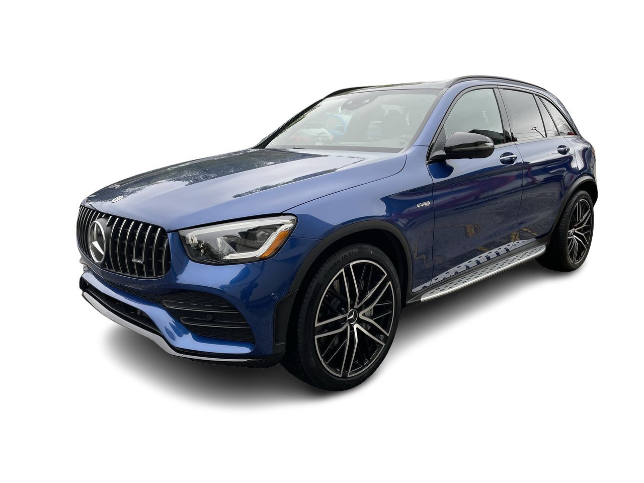 Used 2022 Spectral Blue Met Mercedes-Benz 4MATIC SUV image 3
