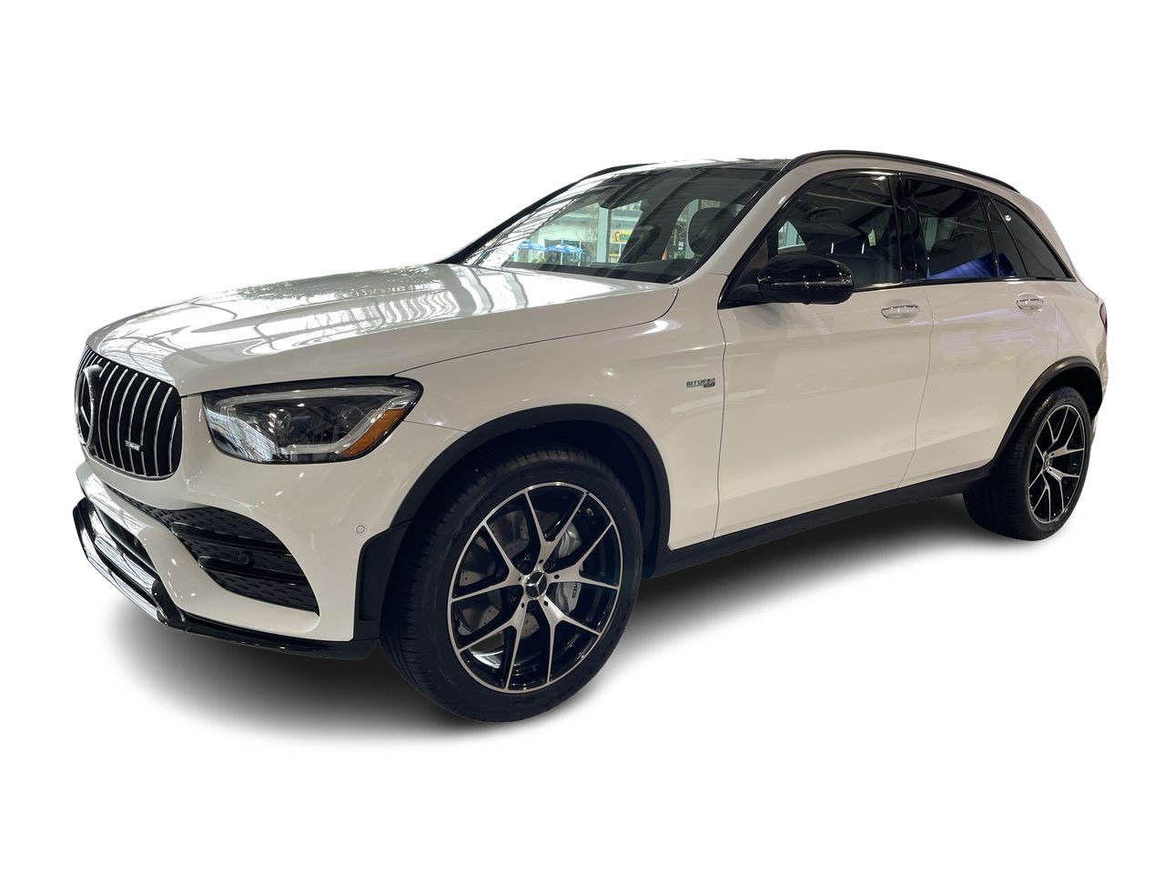 Used 2022 Polar White Mercedes-Benz 4MATIC SUV image 3
