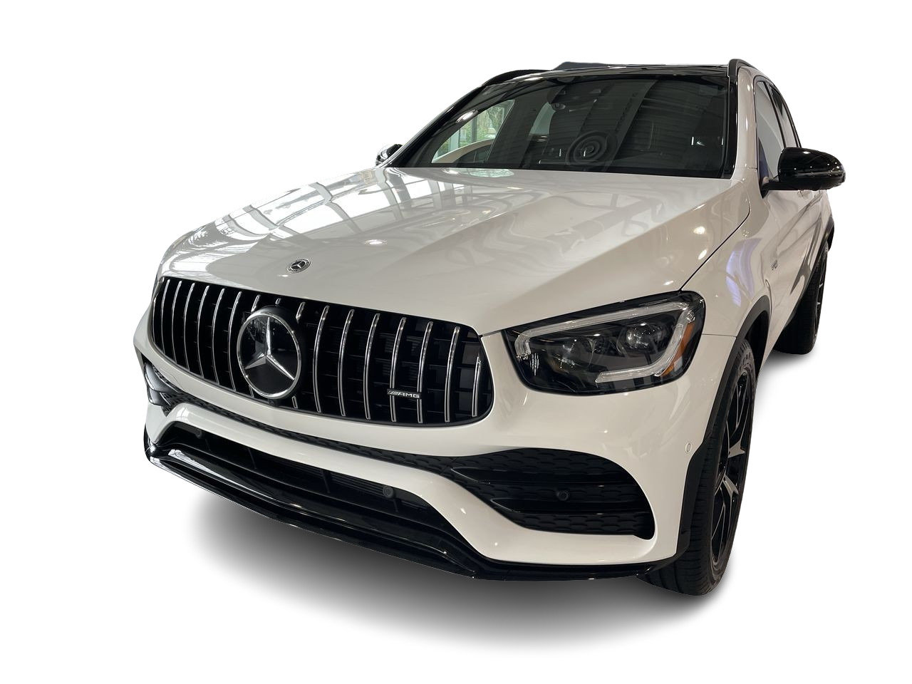 Used 2022 Polar White Mercedes-Benz 4MATIC SUV image 2