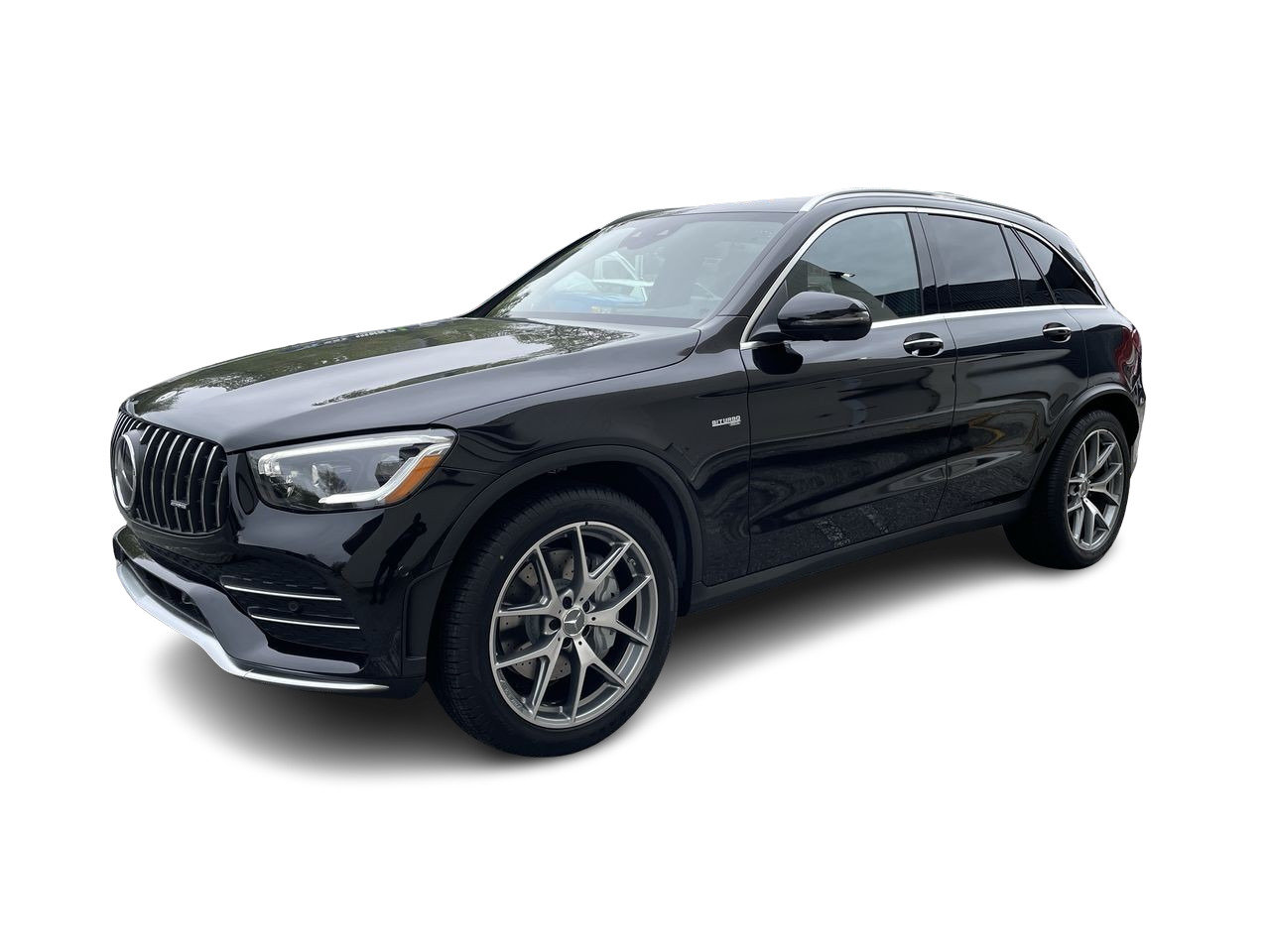 Used 2022 Obsidian Black Met Mercedes-Benz 4MATIC SUV image 3