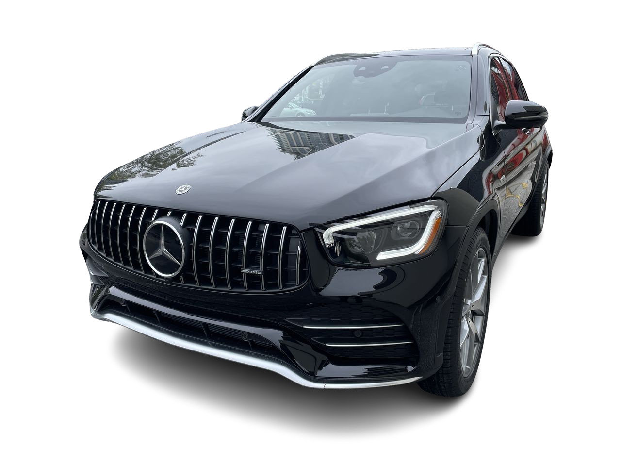 Used 2022 Obsidian Black Met Mercedes-Benz 4MATIC SUV image 2