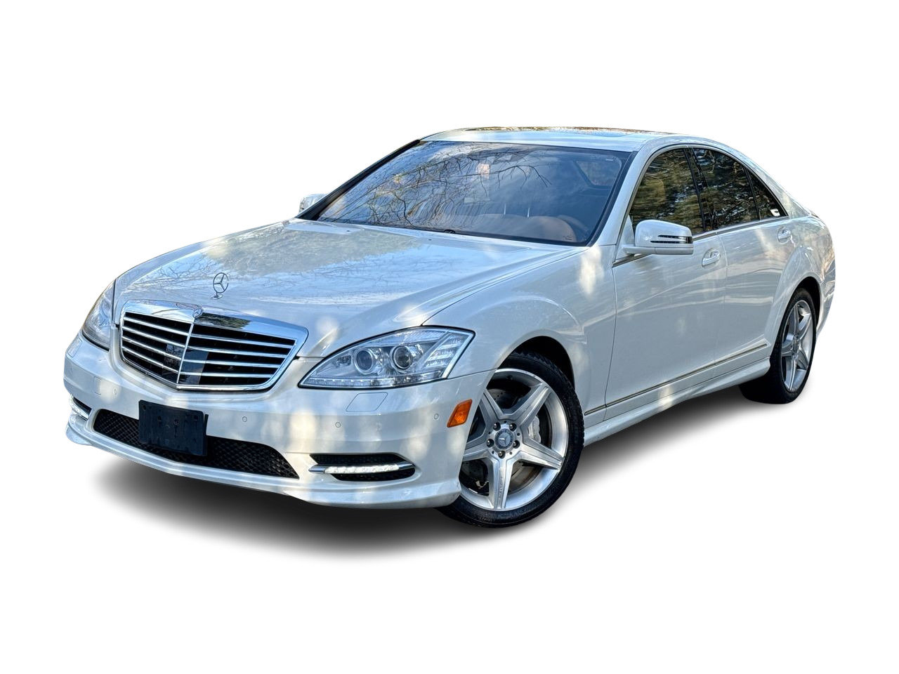 Diamond White 2011 Mercedes-Benz S-Class Sedan Automatic