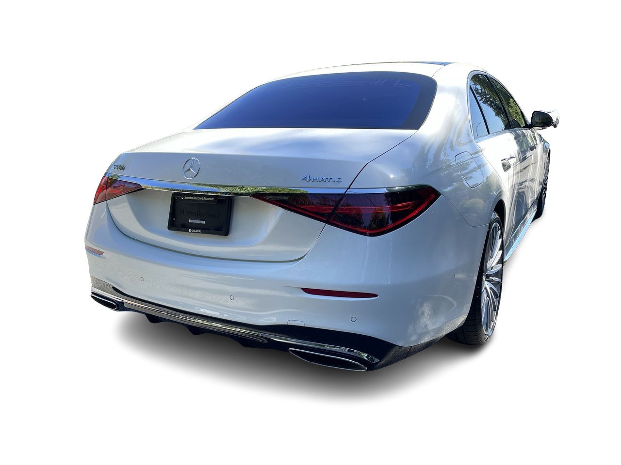 Certified Used 2022 MANUFAKTUR Diamond White Met Mercedes-Benz 4MATIC Sedan image 12